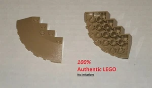 LEGO NEU 6x6 dunkelbrauner Stein rund 25° Ecke (2X) 6391927 Stein 95188 - Bild 1 von 1