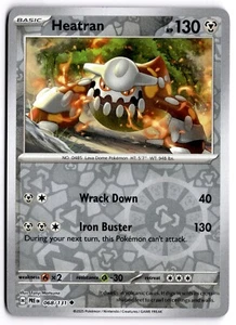 Pokemon TCG Heatran 068/131 Prismatic Evolutions Reverse Holo - Picture 1 of 1
