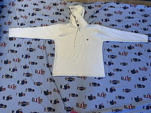Vintage 90s Tommy Hilfiger Sweater Hoodie Size Mens Medium - Picture 1 of 7