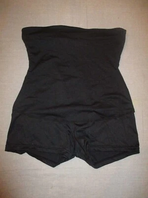 912B3 Maidenform 82107 Sweet Nothings Hi-waist Boyshorts Medium Black - Image 1 of 2