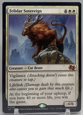 🧙Felidar Sovereign M 0198 J25 FDN: Foundations MTG - Image 1 of 2