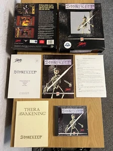 Interplay Stonekeep 1995 PC CD-ROM Game (With Book) -👽👾Retro Gift Idea👾👽 - Afbeelding 1 van 24