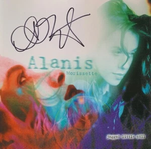 Alanis Morissette Jagged Little Pill vinilo transparente firmado 3 certificado de autenticidad - Imagen 1 de 1