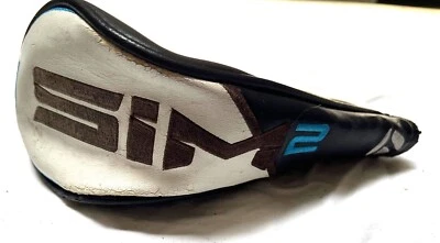 TaylorMade SIM2 Hybrid Headcover BLUE, WHITE, BLACK  USED IN GOOD SHAPE  - Image 1 of 3