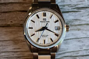 Grand Seiko Heritage White Birch Hi-Beat Evolution 9 Watch SLGH005G - Picture 1 of 8