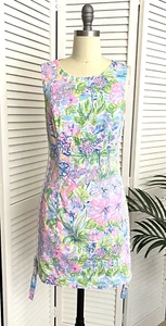 Lilly Pulitzer Size 0 MILA Shift Aloha Lilly Loves Hawaii Dress - Picture 1 of 6