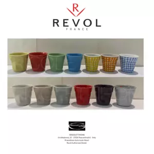 Revol - Froisses - 8 cl - Bicchiere / Tazza espresso stropicciato a scelta - - Imagen 1 de 14