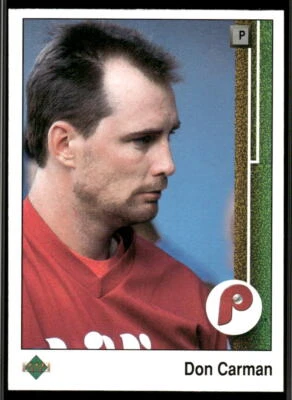 1989 Upper Deck #409 Don Carman - Image 1 of 2