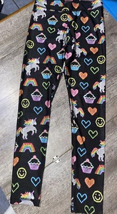 Justice sz 12 light brite unicorn cupcake rainbow hearts Valentine’s day - Picture 1 of 9