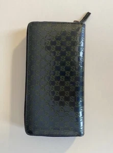 Brieftasche Rundumreißverschluss Gucci GG Portemonnaie - Bild 1 von 12
