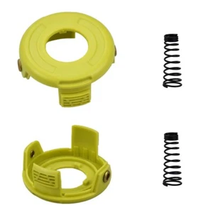 2-Set Rasentrimmer Spulenabdeckung Federsatz Für-Ryobi RAC118 Spule RLT3525S - Picture 1 of 12