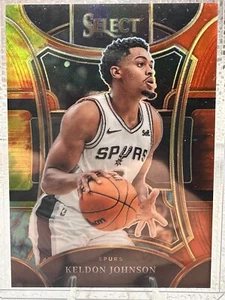 2023-24 Panini Select Prizm Tie-Dye #340 Keldon Johnson 12/25 - Picture 1 of 3