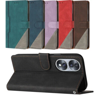 Flip Leather Phone Case for Huawei P60 Honor 200 300 90 80 X60 X50 Wallet Cover - Image 1 of 4