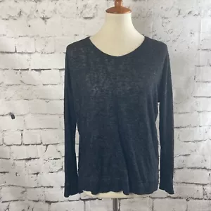 Velvet for Calypso St Barth Shirt Womens Size XS Gray Knit long sleeve Basic - Picture 1 of 12