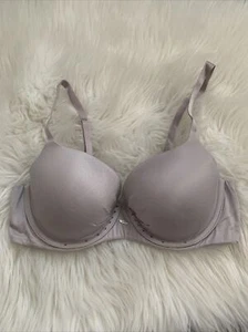 Victoria Secret Fabuloso Sujetador Forrado Demi 34C Sexy Color Desnudo - Imagen 1 de 8