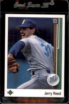 1989 Upper Deck #529 Jerry Reed Seattle Mariners - Nice Card! - Image 1 of 2