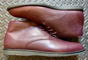 Lacoste Herren LACCORD Chukka 417 1 Oxford, Burgund Gr. 10 Neu ohne Karton! - Bild 1 von 6