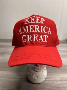 Sombrero Oficial Donald Trump Keep America Great 2020 Cali Fame Hecho en EE. UU. MAGA Rojo - Imagen 1 de 11