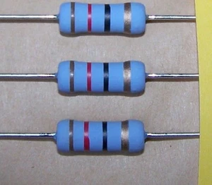 2 pcs 12 ohm 2W Metal Oxide Power Resistors - Picture 1 of 1