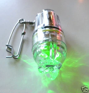 Deep Drop Fishing Light  W/ CLIP Green LED 2100 ft Swordfish, Tilefish, Grouper - Picture 1 of 4