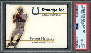 1998 Ultra Damage Inc. Peyton Manning Rookie RC #12 PSA 10 Gem Mint - Colts - Bild 1 von 2