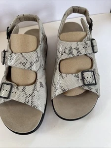 SAS Women's Relaxed C Cloud Heel Strap Sandals Shoes 1766-233 Size 10 M Open Box - Picture 1 of 13