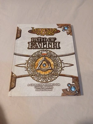 Dungeons and Dragons v.3.5 Path of Faith Clérigo, Druida y Paladín Recurso Casi Nuevo Foto 1 de 4