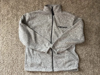 Smoky Mountains USA Full Zip Fleece Jacket Heather Gray Men's Size XL - Image 1 of 4