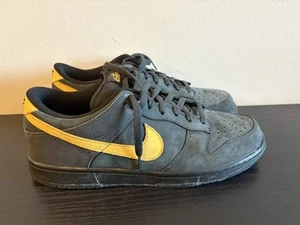 Nike Dunk Low 6.0 Black Gold Dart Sneakers 314142-015 Shoes Size 13 - Picture 1 of 6