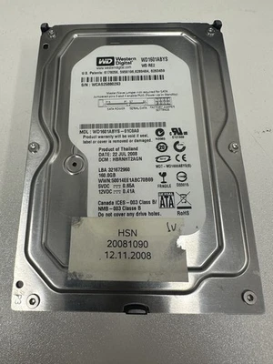 Western Digital 160GB SATA-HDD - Bild 1 von 3
