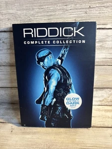New! RIDDICK - Complete Collection DVD Sealed  W/Limited Edition Glow Slipcover - Bild 1 von 9