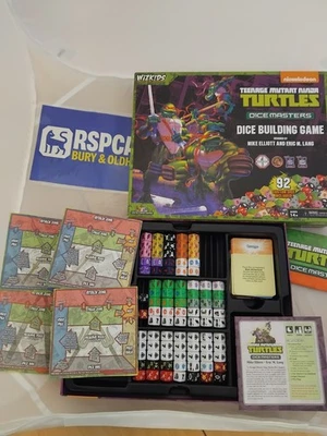 TMNT Dice Masters Dice Building Game. Ninja Turtles. Nickelodeon. - Image 1 of 4