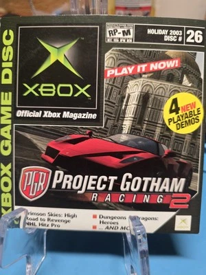 Xbox Game Demo Disc #26 Project Gotham Racing - Image 1 of 4