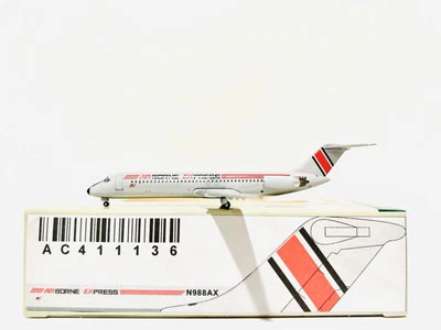 1:400 Aeroclassics Airborne Express Douglas DC-9-32 N988AX AC411136 Airplane - Image 1 of 3
