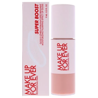 Brillo de labios Super Boost - 04 esmalte con leche de maquillaje para siempre para mujer - 0,3 oz  Foto 1 de 4