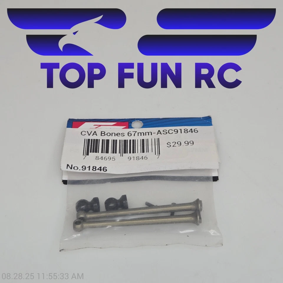 Team Associated 91846 CVA Bones 67mm  - Image 1 of 1