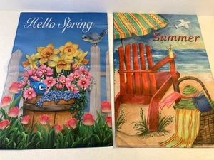 2-Bruce Michael & Co Hoffahnen Dbl. Sided Spring & Summer 12" × 18" NEU - Bild 1 von 4