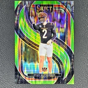 2024 Panini Select EVAN MCPHERSON #156 Premier Level Neon Green Shock /499 - Picture 1 of 2