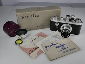 CORFIELD PERIFLEX 1 35MM FILMKAMERA MIT LUMAR-X OBJEKTIV VERPACKT SCHÖN - Bild 1 von 8