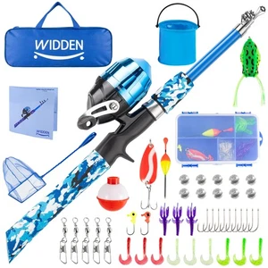 Kids Fishing Pole, Portable Telescopic Kids Fishing Poles for Boys and Girls,... - Picture 1 of 8