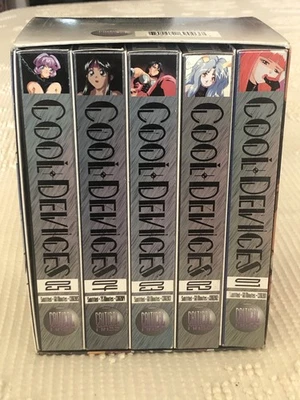 COOL DEVICES ANIME VHS BOX SET VINTAGE ANIME - Image 1 of 4