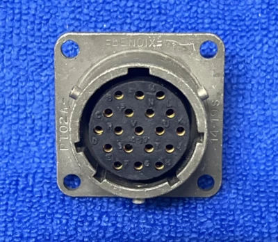 BENDIX ~ PT02A14-19S ~ CONNECTOR RECEPT 19POS W/SOCKT SOLDER - Image 1 of 2