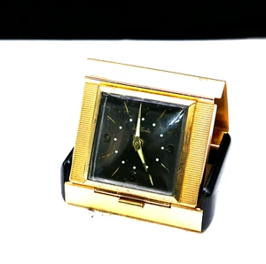 Seth Thomas Exclusive 150 Anniversary Keywound Travel Clock HTF RARE - Picture 1 of 20