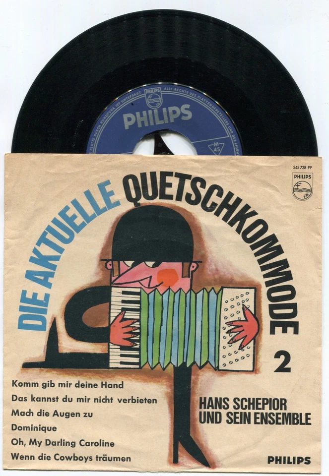 Single Hans Schepior Ensemble: Aktuelle Quetschkommode 2 (Philips 345 738 PF) D - Bild 1 von 1
