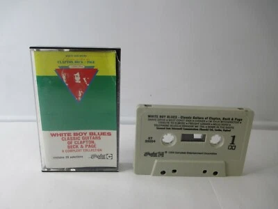 WHITE BOY BLUES Cassette Tape - JIMMY PAGE, JEFF BECK, ERIC CLAPTON - Image 1 of 4