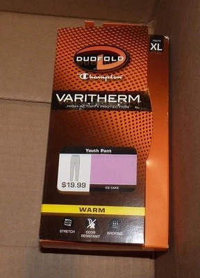 NUEVO CHAMPION Varitherm Rosa Jóvenes Niñas Pantalones Cálidos XL X-Large 18 20 NUEVO EN CAJA Foto 1 de 2