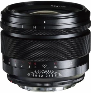 Voigtlander Standard Lens NOKTON 50mm F1 Aspherical Canon RF Mount - Picture 1 of 5