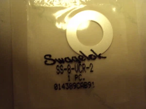 SS-8-VCR-2; 1/2 VCR , silver plated gasket - Picture 1 of 1