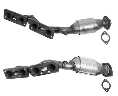 2 Front Upper Manifold Catalytic Converter Gaskets for 2006-2010 Infiniti M45 - Image 1 of 4