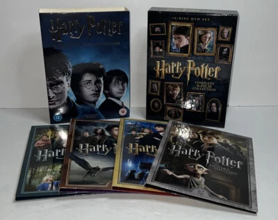 Harry Potter Complete 8 Film DVD Collection 16 Discs + 8 Part Documentary - Image 1 of 4